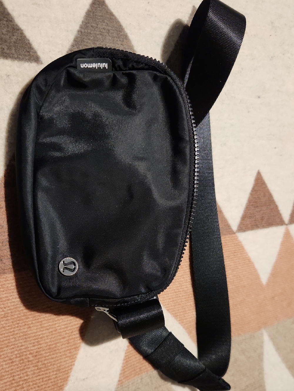 lululemon athletica Black Compact Sling Bag